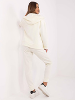 Hurt Kremowy trzyczęściowy dresowy komplet z topem