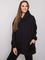 Czarny dresowy komplet dwuczęściowy Lucia