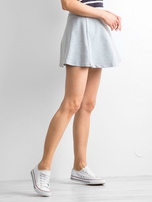 Spódnica rozkloszowana jasnoszara