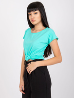 Turkusowy t-shirt Circle