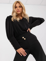 Czarne spodnie materiałowe 7/8 RUE PARIS