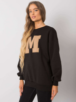 Czarna bluza bawełniana Armelle