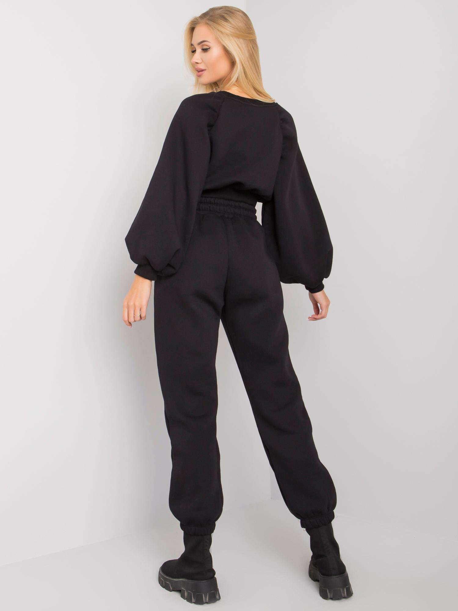 Black women's two-piece set Constanca RUE PARIS.