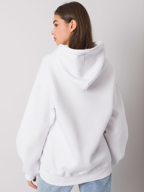 Biała bluza z kapturem Carris RUE PARIS