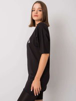 Schwarze Bluse für den Alltag Aviana.