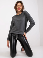 Ciemnoszara bluzka Carla