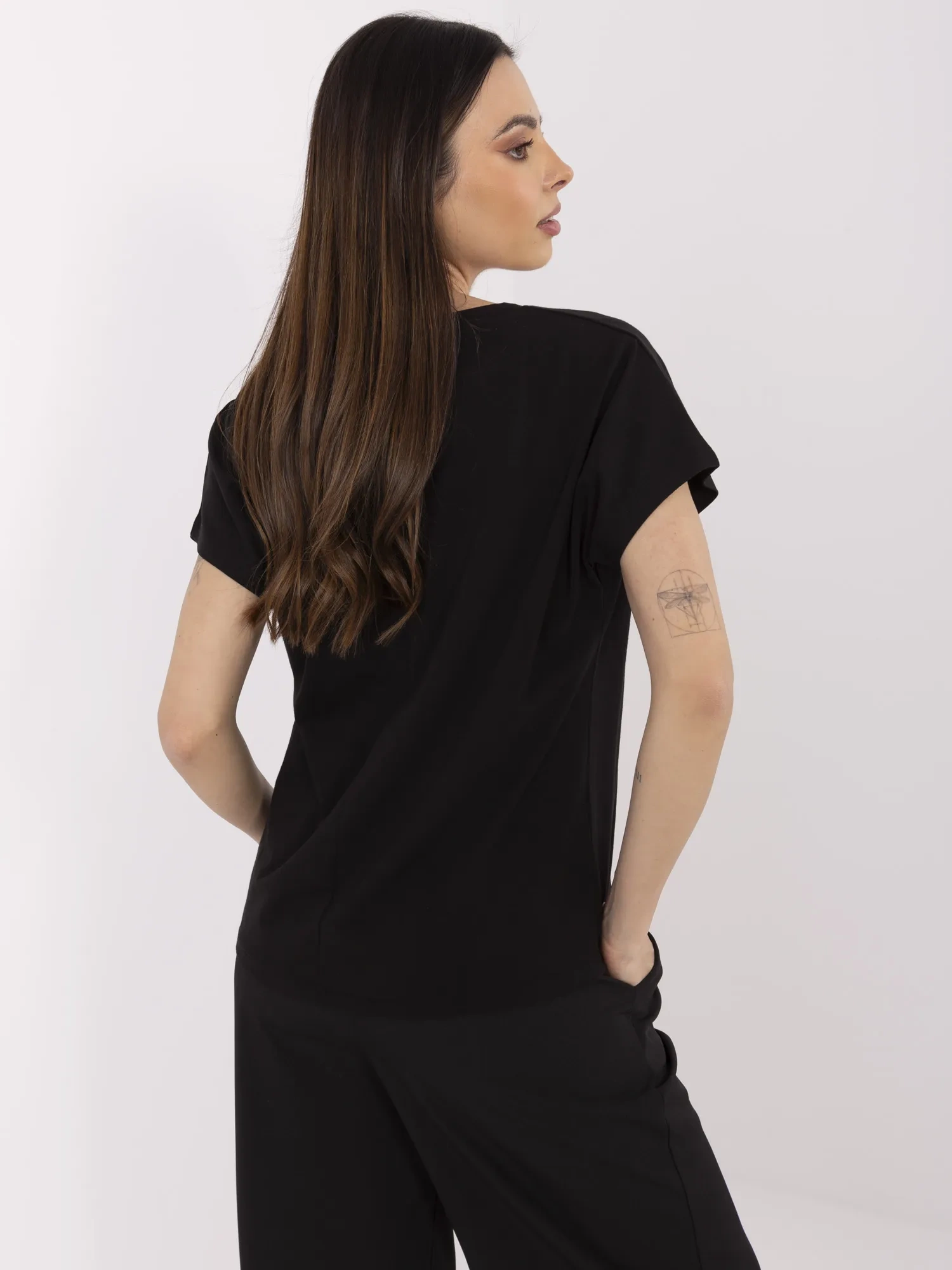 T-shirt czarny