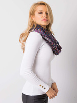 Fioletowo-brązowa chusta