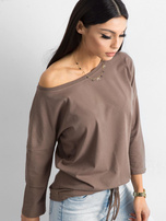 Brązowa bluzka Fiona