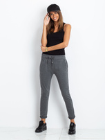 Ciemnoszare spodnie Cadence