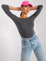 Ciemnoszara bluzka Mona