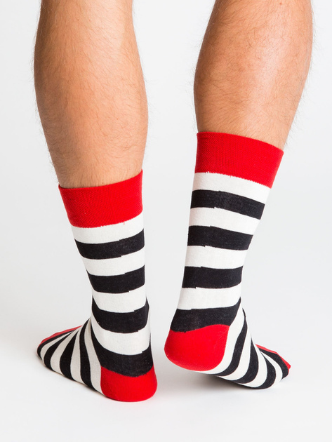 Skarpety męskie we wzory 3-pak