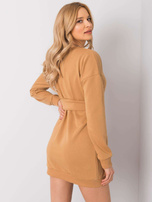 Camelowa sukienka Joyce RUE PARIS