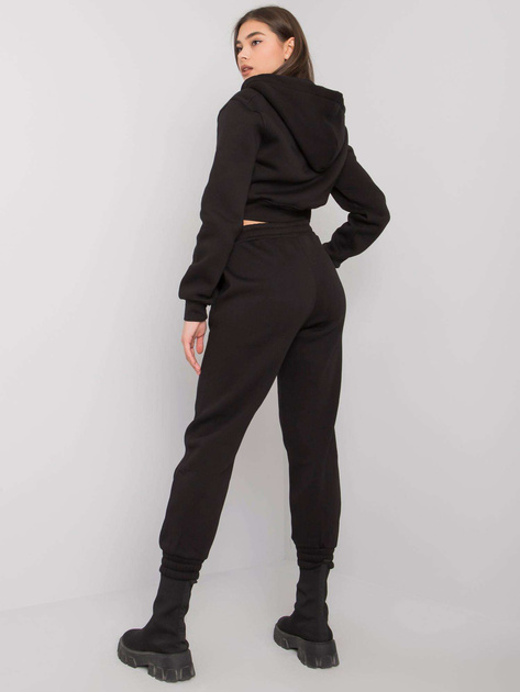 Czarny komplet dwuczęściowy Maxence