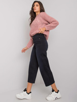 Czarne jeansy flare z wysokim stanem Allerdale SUBLEVEL