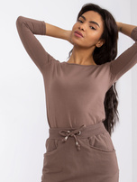 Brązowa bluzka Mona