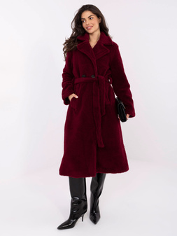Coat burgundy Factory Price