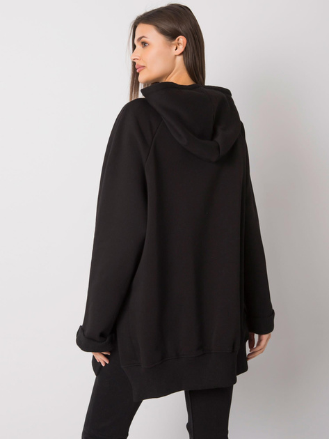 Czarna bluza kangurka Arno RUE PARIS