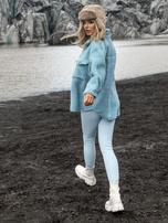 Svetlo modri rebrasti legingi Sanja.