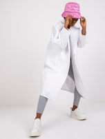 Biała kurtka z pikowaniem Sofia