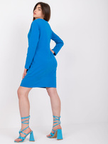 Niebieska sukienka bawełniana Holly