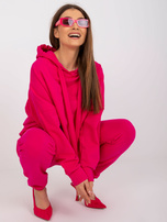 Fuksjowy komplet dresowy basic z bluzą z kapturem