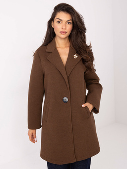 Coat brown RUE PARIS