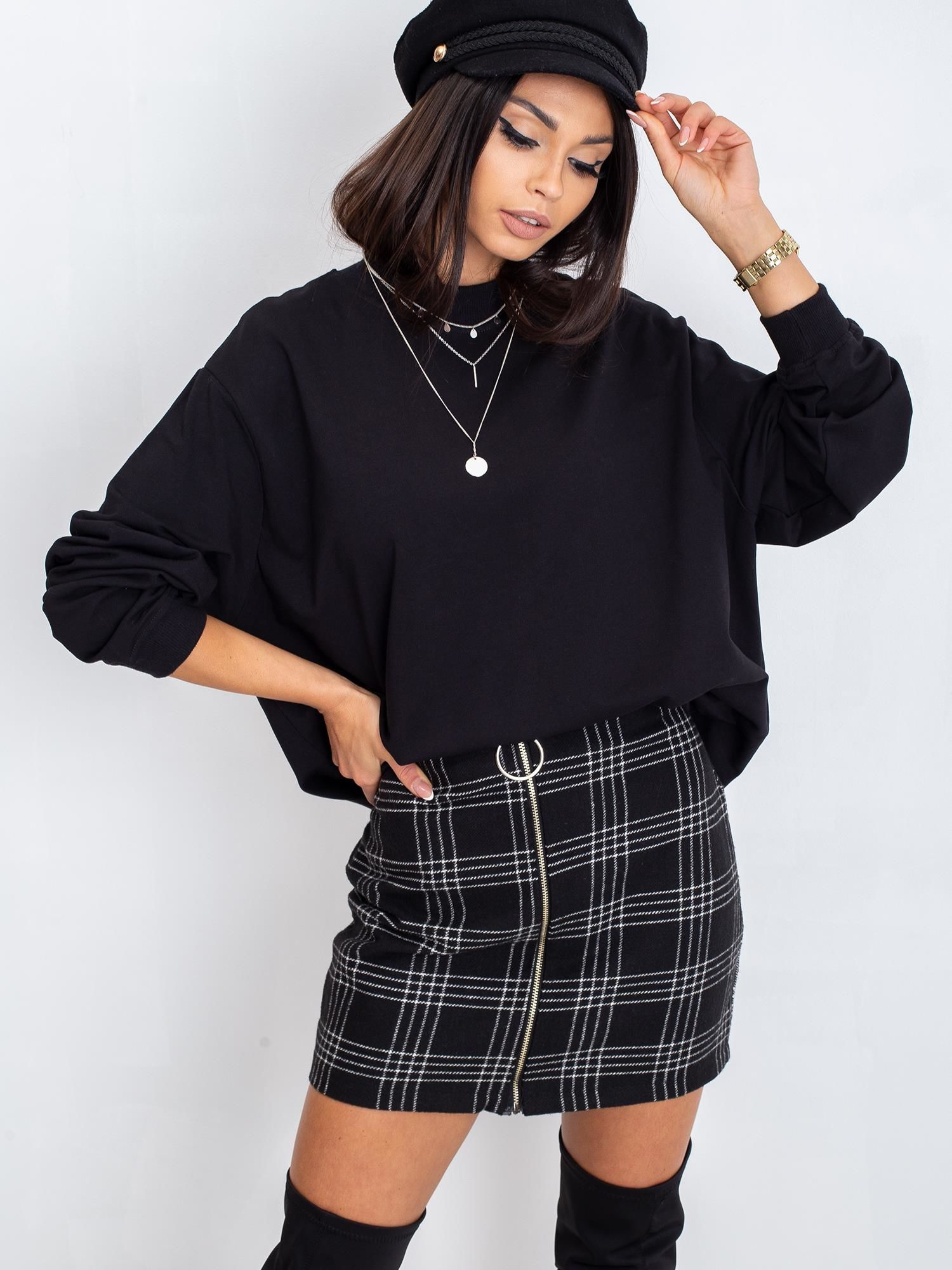 Czarna bluza Twist