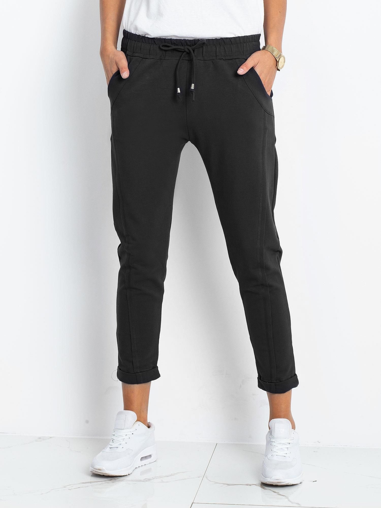 Black pants Approachable.