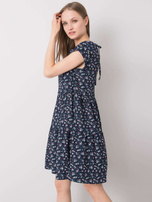 Granatowa sukienka oversize Eve STITCH & SOUL