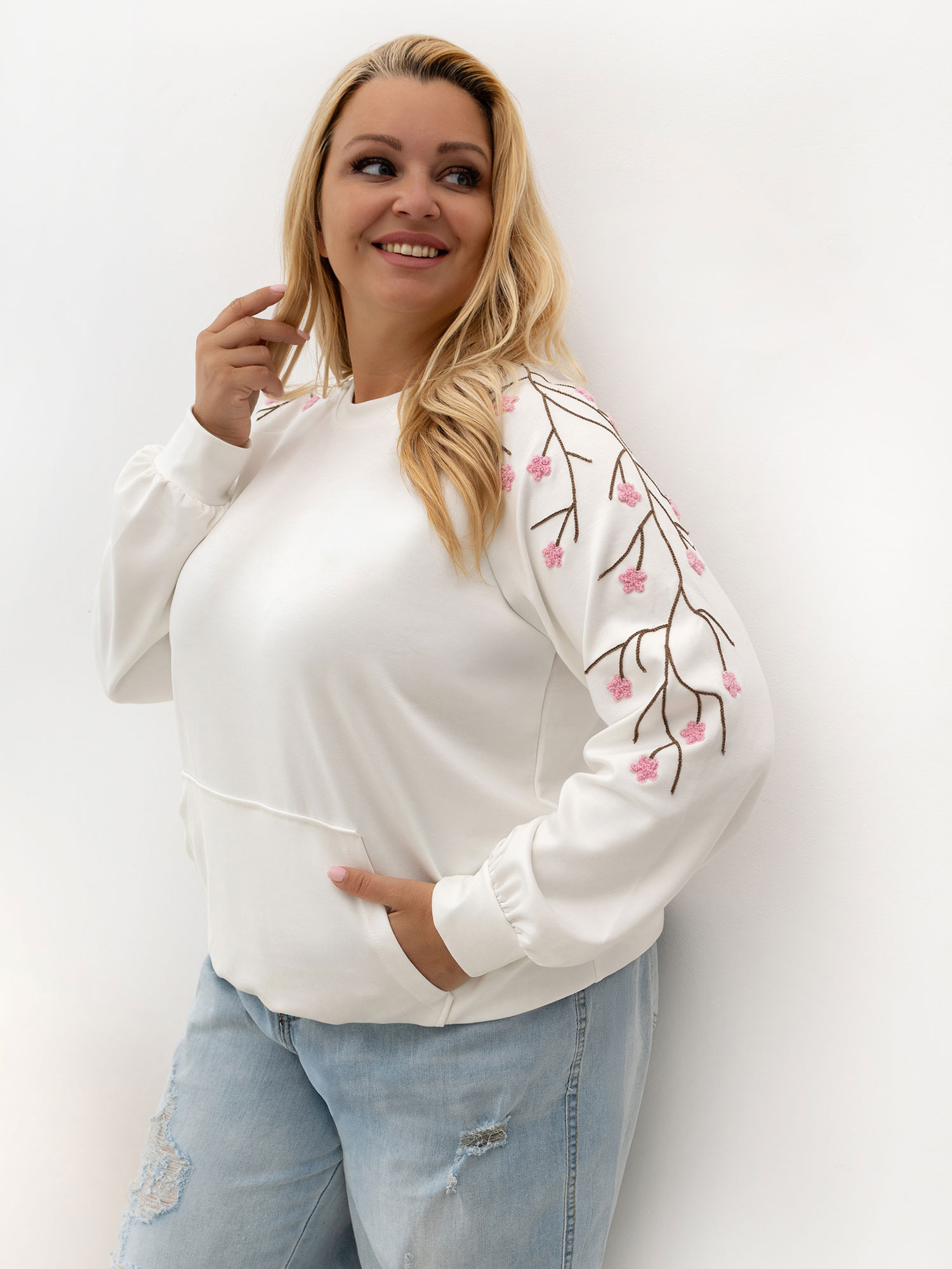 Bluza biały