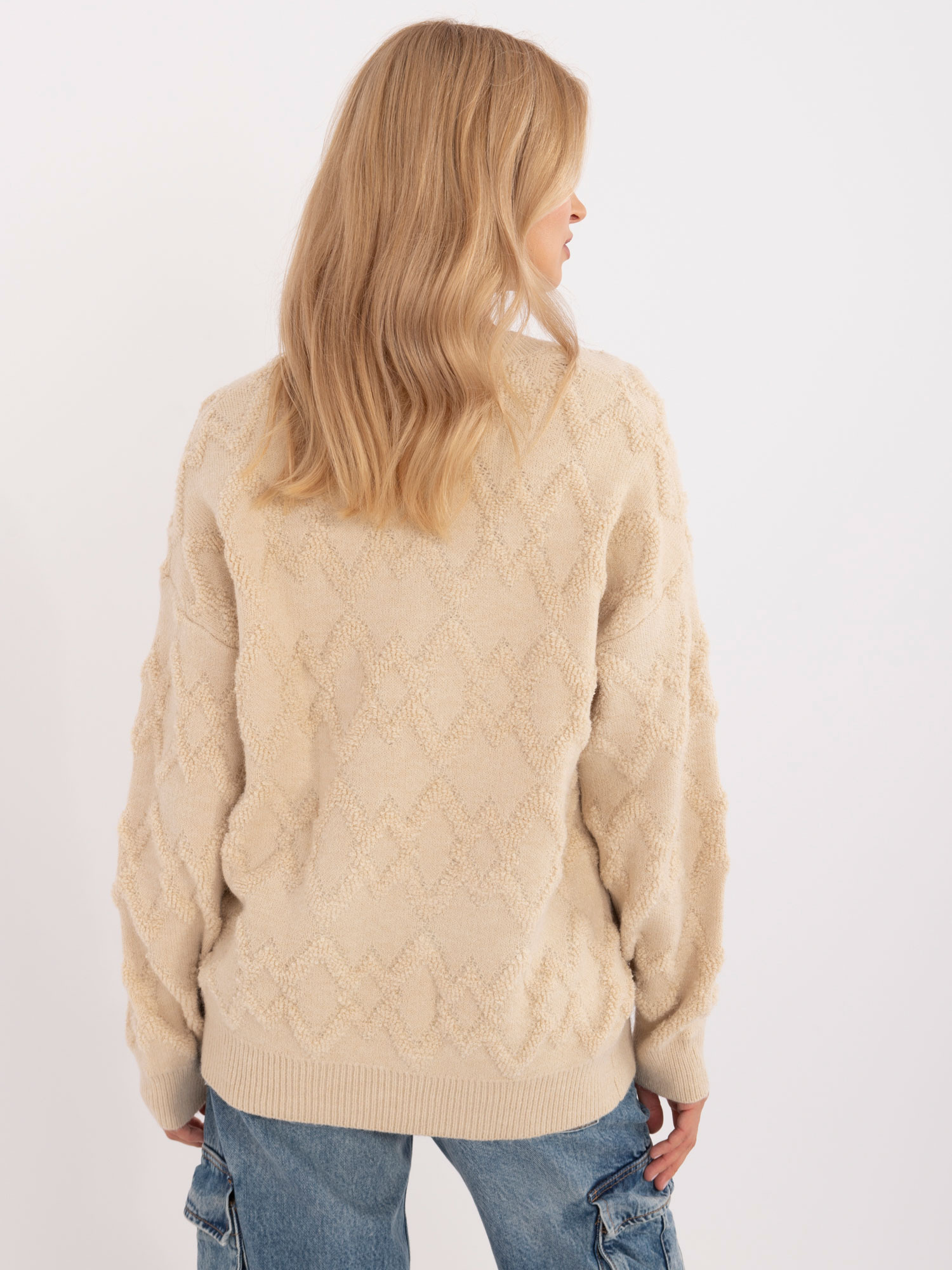 Sweter jasny beżowy