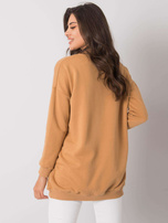 Camel kangaroo sweatshirt Amalfi RUE PARIS