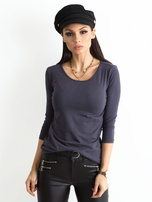 Grafitowa bluzka Mona