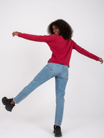 Bordowa bluzka Carla