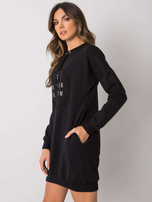 Black sweatshirt dress Senglea RUE PARIS
