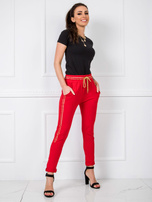 Czerwone spodnie Shirley