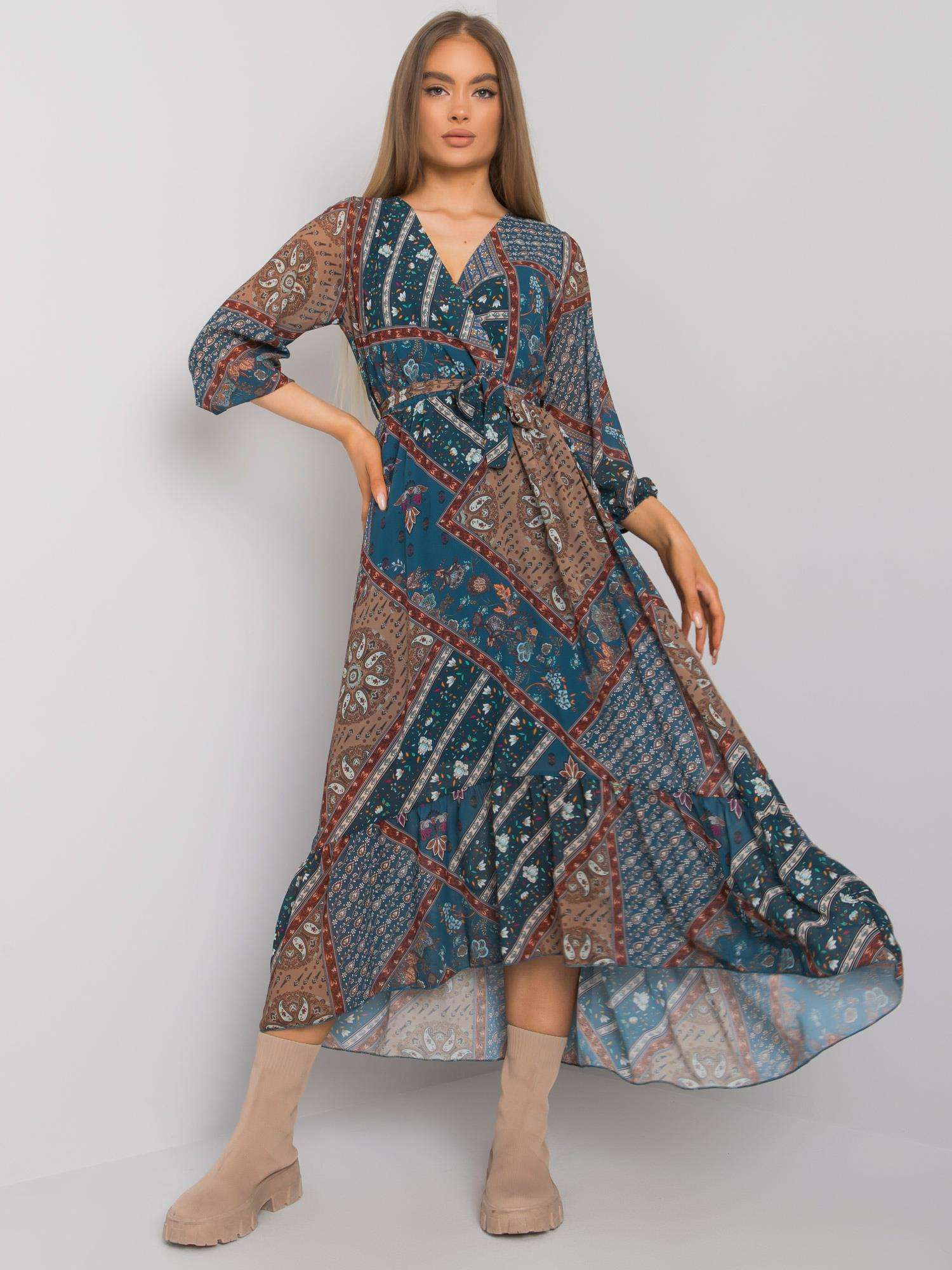 Meerjungfrau Kleid mit Mustern Meadville OCH BELLA.