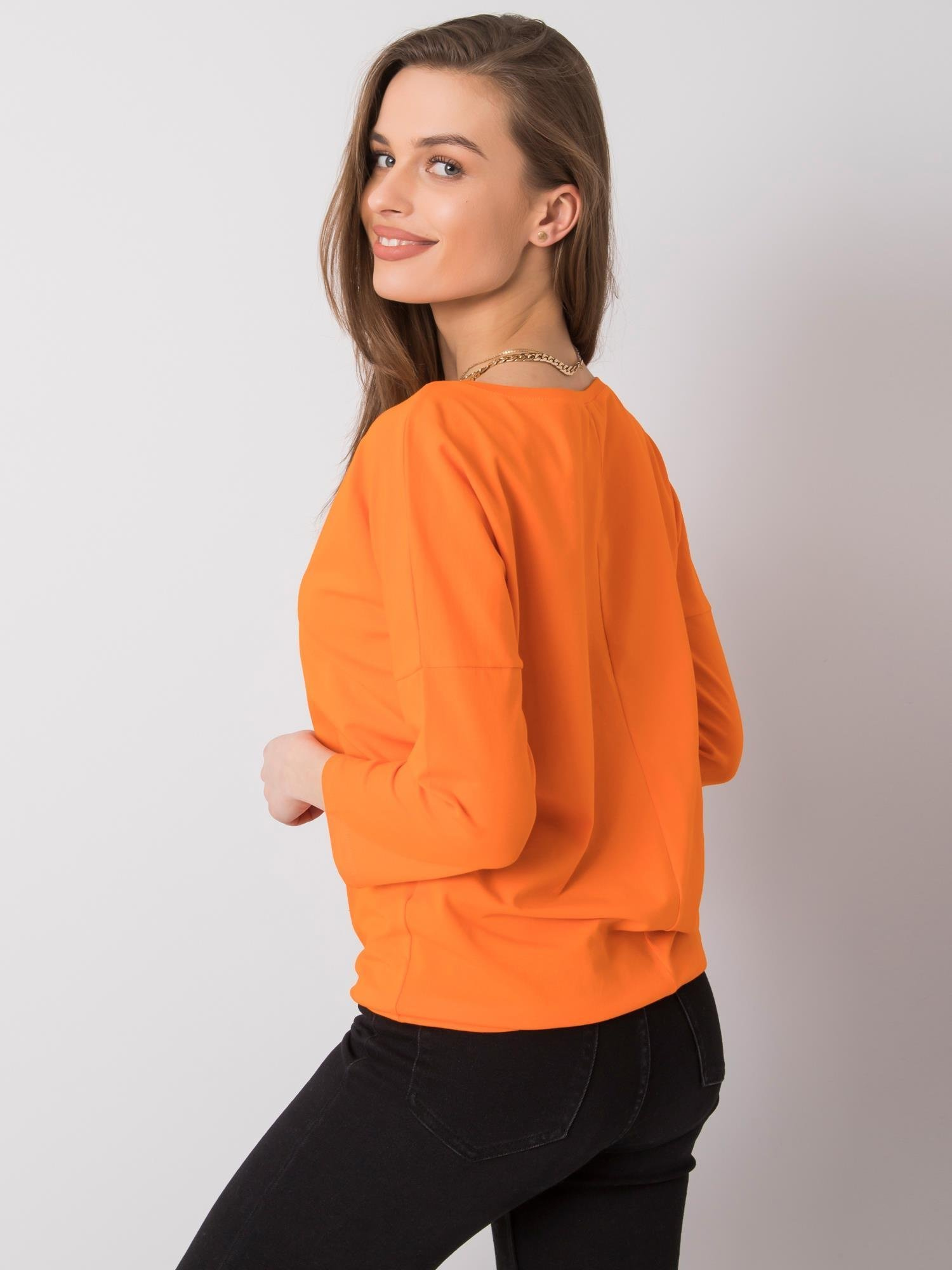 Pomarańczowa bluzka Fiona