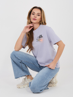 T-shirt bright purple Sublevel XS