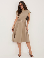 Fango rozkloszowana sukienka z paskiem