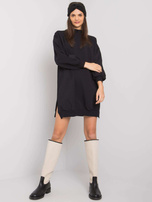 Czarna damska sukienka bawełniana Maretta RUE PARIS