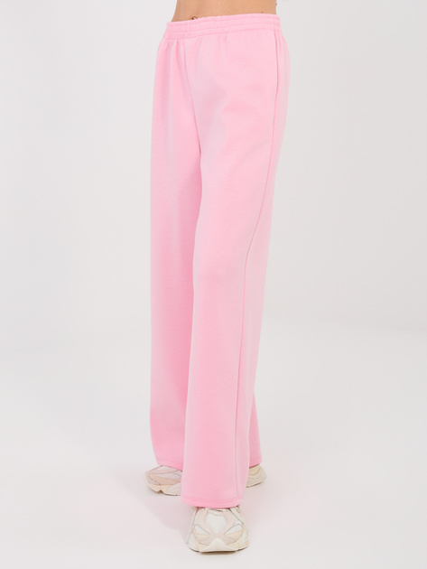 Różowo-niebieski dresowy komplet z miękkiego materiału RUE PARIS