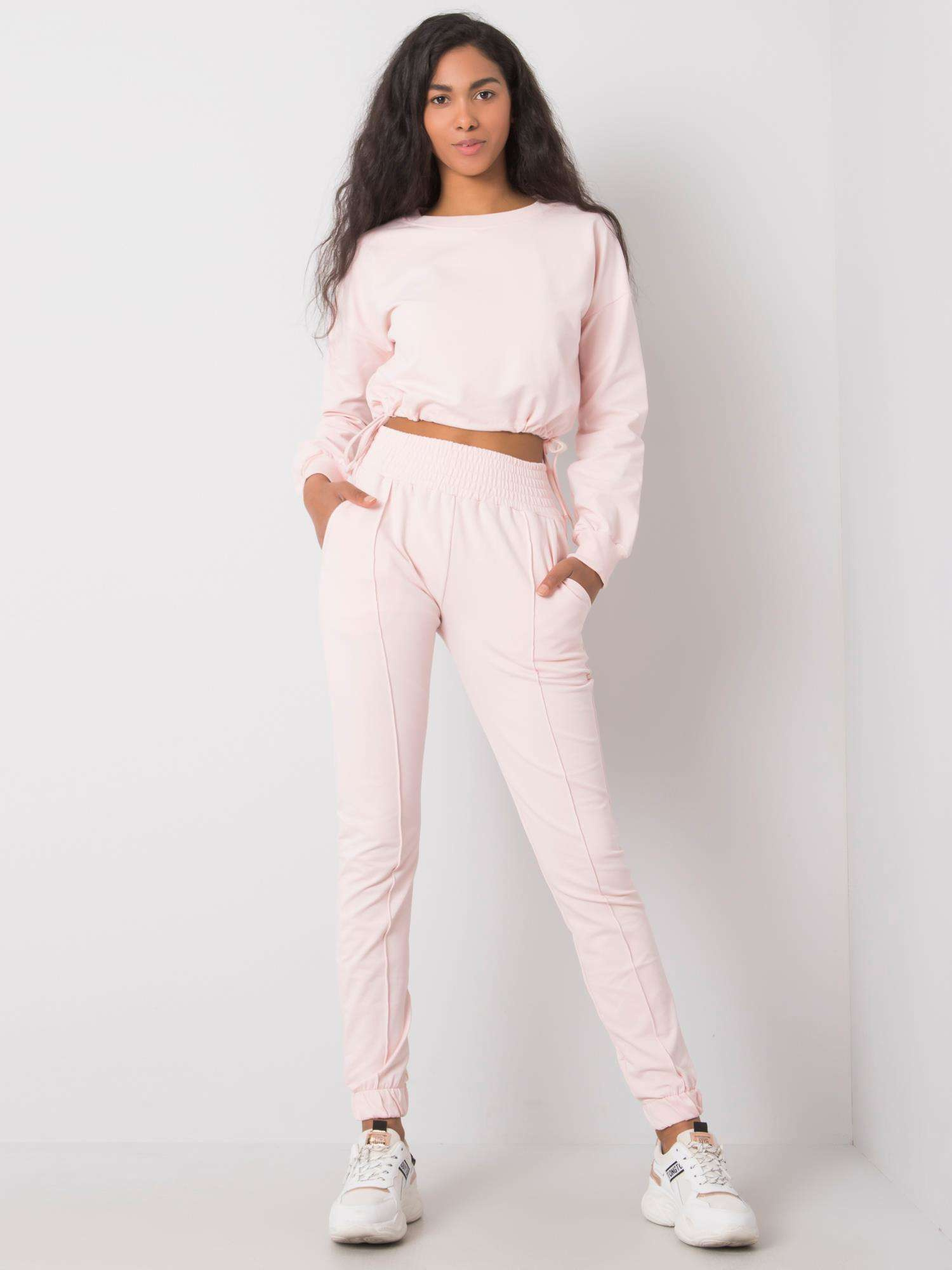 Light pink casual set Laila RUE PARIS.