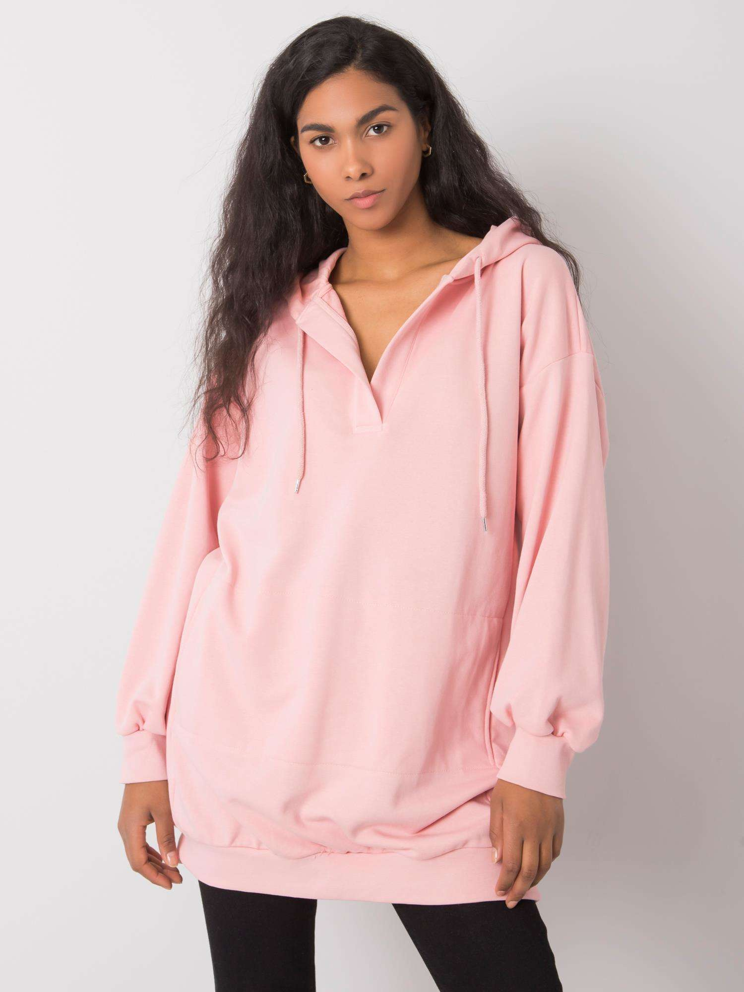Pink Hoodie Olive