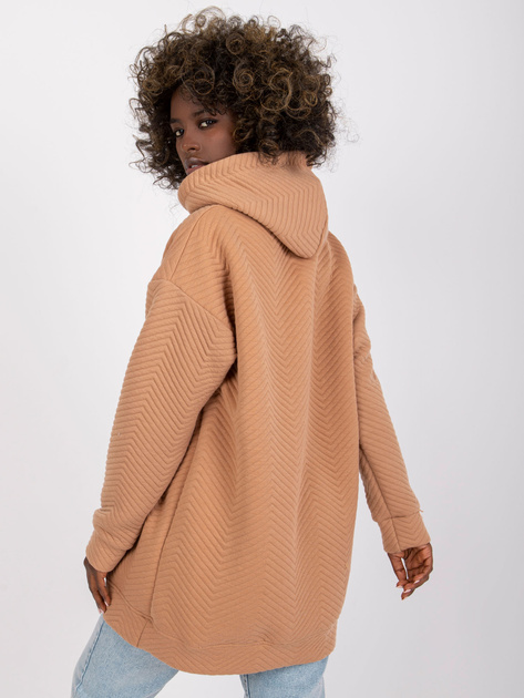 Camelowa bluza kangurka Atlanta RUE PARIS