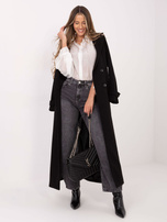 Biała przezroczysta koszula z ozdobnymi guzikami