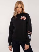 Hurt Grafitowa dresowa bluza z ociepleniem  SUBLEVEL