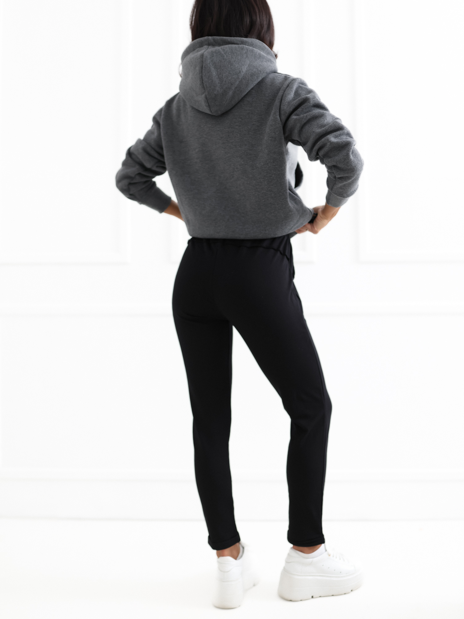 Black pants Approachable.