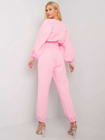 Różowy damski komplet dwuczęściowy Constanca RUE PARIS